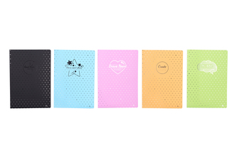 Sešit A4 linkovaný, 100l - tečky