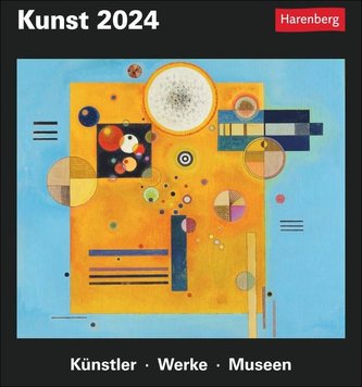 Kunst Tagesabreißkalender 2024