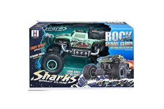 RC auto Rock Shark zelené