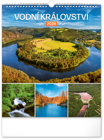 Vodní království 2024 - nástěnný kalendář