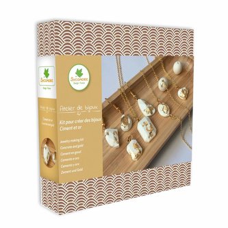 Výroba šperků - Beton a zlato