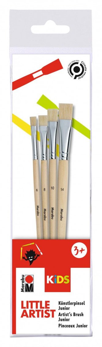 Marabu KiDS sada 4 štětců Junior