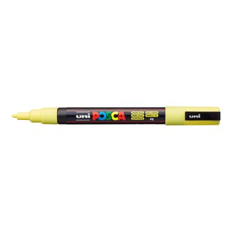 Posca akrylový popisovač PC-3M, 0,9 - 1,3 mm, pastelově žlutá (tenký kulatý hrot)