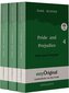 Pride and Prejudice / Stolz und Vorurteil - Teile 4-6 Softcover (Buch + 3 MP3 Audio-CD) - Lesemethode von Ilya Frank - Zweisprac