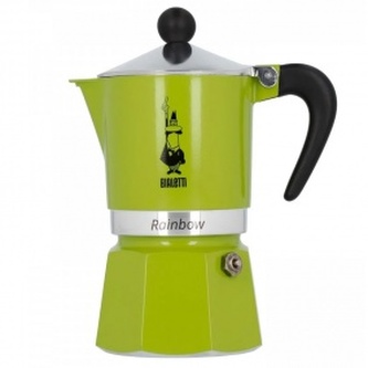 Moka konvice Bialetti Rainbow 3 šálky zelená