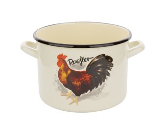 SMALTOVANÝ HRNEC 18CM 3,55L KOKOS NEW B/P