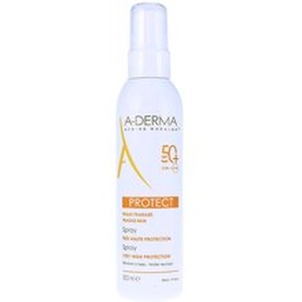 A-DERMA Sprej na opalování SPF 50+ (Protect Sun Spray) 200 ml unisex