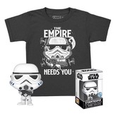 Funko Pocket POP! & Tee: SW - Stormtrooper M (dětské)