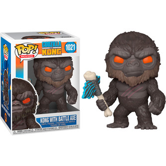 Funko POP! #1021 Movies: Godzilla Vs Kong - Kong w/Battle Axe
