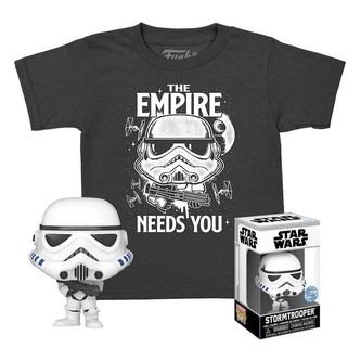 Funko Pocket POP! & Tee: SW - Stormtrooper XL (dětské)