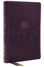 KJV Holy Bible, Center-Column Reference Bible, Leathersoft, Purple, 73,000+ Cross References, Red Letter, Comfort Print: