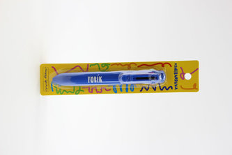 Osmibarevná propiska Tobík
