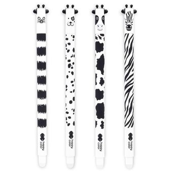 Długopis usuwalny Black&White 0,5mm nieb. (12szt)
