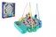 Hra ryby/rybář magnetická plast + prut 4ks na baterie  v krabici 27x26x4cm