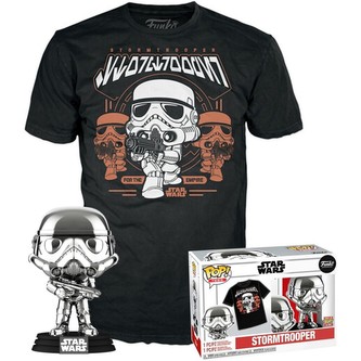 Funko POP! & Tee Box: Star Wars - Stormtrooper L