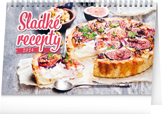 Sladké recepty 2024 - stolní kalendář