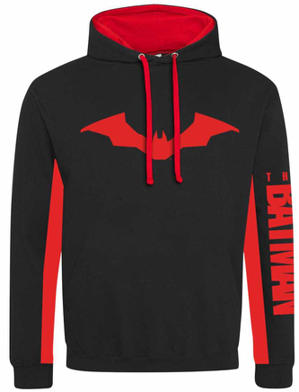 Pánská mikina DC Comics|Batman: Icon And Text (M) černá bavlna