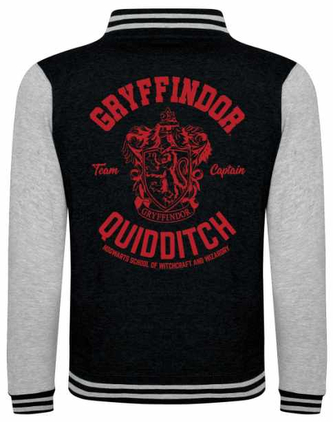 Pánská bunda Harry Potter: Famfrpál (M) černá