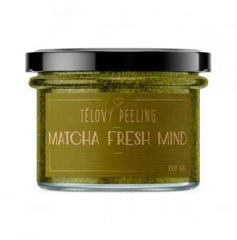 Tělový peeling - Matcha fresh mind 220 ml