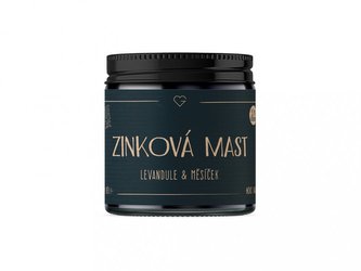 Zinková mast s levandulí a měsíčkem 100 ml