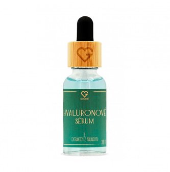 Hyaluronové sérum s extraktem z malachitu 30 ml