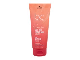 Schwarzkopf Professional BC Bonacure Sun Protect Šampon Scalp, Hair & Body Cleanse Coconut 200 ml pro ženy