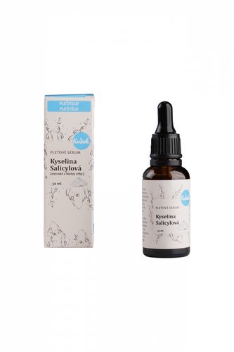 Kvitok Pleťové sérum - Kyselina salicylová 30 ml - pomůže problematické pleti