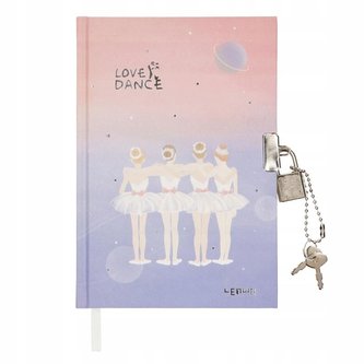 Pamiętnik zamykany na kłódkę 112K Baletnice