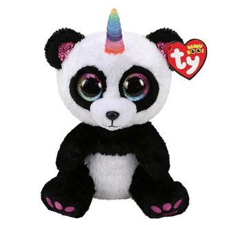 Beanie Boos Paris - panda 24cm, 2 druhy