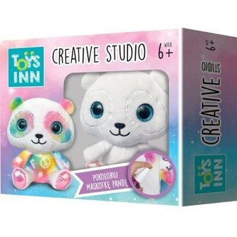 Panda maskotka do kolorowania Creative Studio