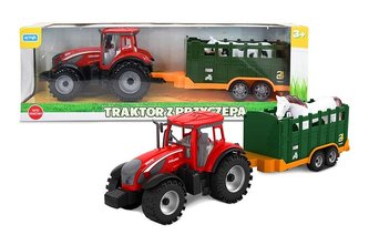 Mini farma Traktor z przyczepą