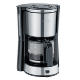 Kávovar Severin, KA 4823 TYPE, lakovaná nerez ocel, 10 šálků, skleněná konvice, 1000 W