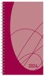 Taschenkalender Modus XL Flexi Colourlux berry 2024