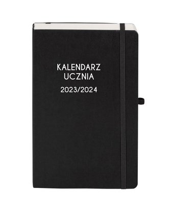 Kalendarz 2023/2024 A5 ucznia TNS czarny