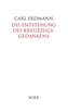 Die Entstehung des Kreuzzugsgedankens