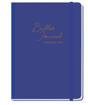 Blue Bullet Journal A5 2024