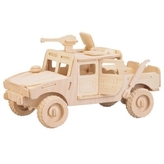 3D Dřevěné puzzle - Hummer