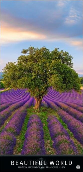 Beautiful World Vertical Kalender 2024