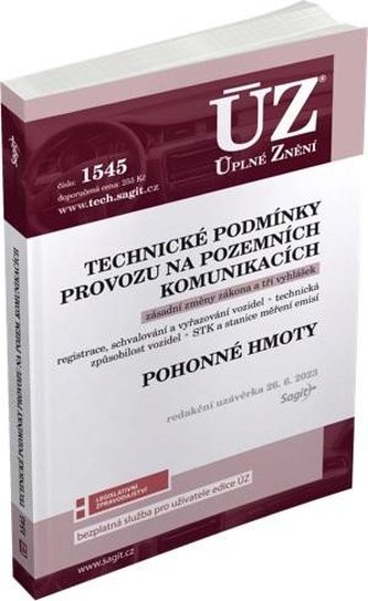 ÚZ 1545 Technické podmínky provozu na pozemních komunikacích, Pohonné hmoty