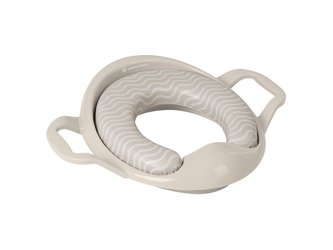 Dětské WC sedátko Shape of Sea Beige