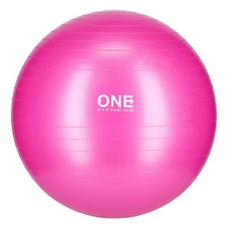 GYM BALL 10 55 CM RŮŽOVÝ GYMNASTICKÝ MÍČ ONE FITNESS