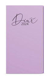 Týdenní diář 2024 Jakub Lamino Pastel kapesní fialový