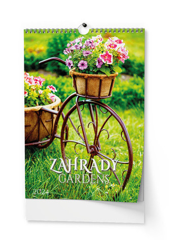Zahrady 2024 - nástěnný kalendář
