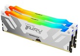 KINGSTON DIMM DDR5 (Kit of 2) FURY Renegade White RGB XMP 32GB 6400MT/s CL32