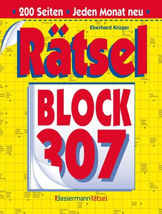 Rätselblock 307 (5 Exemplare à 2,99 EUR)