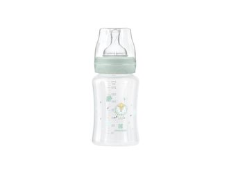 Kojenecká láhev 240ml 3m+ Jungle King Mint