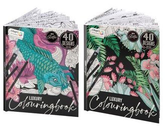 Kolorowanka LUXE 2 wzory