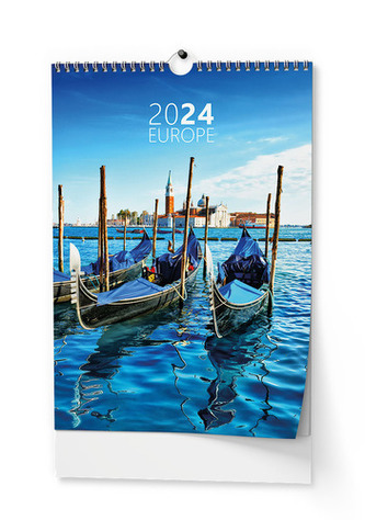 Europe 2024 - nástěnný kalendář