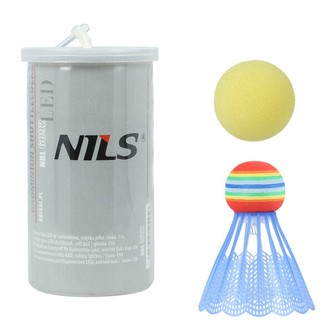 NBL6092 BADMINTONOVÝ A PĚNOVÝ MÍČEK NILS