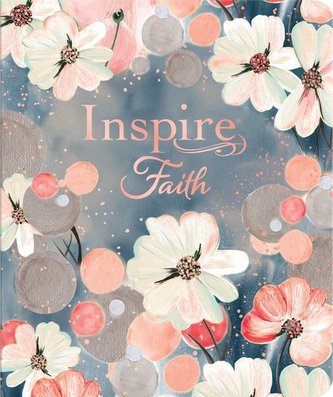 Inspire Faith Bible Nlt, Filament-Enabled Edition (Leatherlike, Watercolor Garden): The Bible for Coloring & Creative Journaling